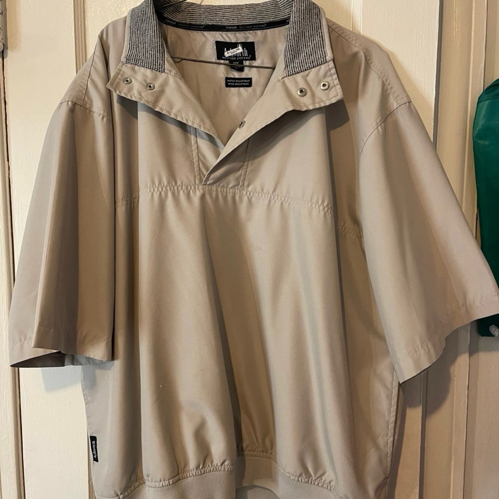 Ashworth Tan Lightweight Shirt Jacket